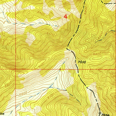 United States Geological Survey Boulder Mountain, UT (1949, 24000-Scale) digital map
