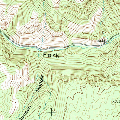 United States Geological Survey Boulder Mountain, UT (1969, 24000-Scale) digital map