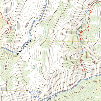 United States Geological Survey Boulder Mountain, UT (2023, 24000-Scale) digital map