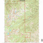 United States Geological Survey Boulder Peak, CA (2001, 24000-Scale) digital map