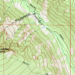 United States Geological Survey Boulder Peak, MT (1991, 24000-Scale) digital map