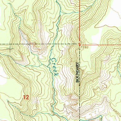United States Geological Survey Boulder Town, UT (2002, 24000-Scale) digital map