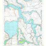 United States Geological Survey Bouldin Island, CA (1952, 24000-Scale) digital map