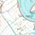 United States Geological Survey Bouldin Island, CA (1952, 24000-Scale) digital map