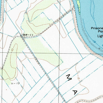 United States Geological Survey Bouldin Island, CA (1997, 24000-Scale) digital map