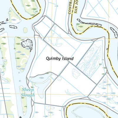 United States Geological Survey Bouldin Island, CA (2021, 24000-Scale) digital map