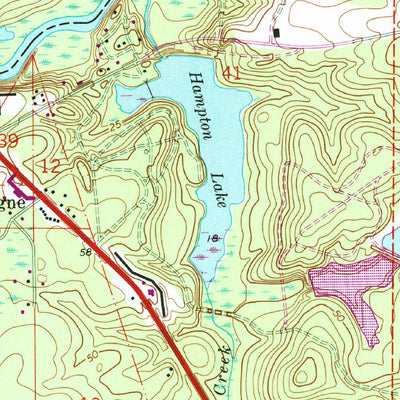 United States Geological Survey Boulogne, FL-GA (1970, 24000-Scale) digital map