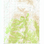 United States Geological Survey Boulter Peak, UT (1947, 24000-Scale) digital map