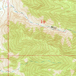 United States Geological Survey Boulter Peak, UT (1947, 24000-Scale) digital map