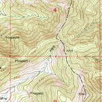 United States Geological Survey Boulter Peak, UT (1993, 24000-Scale) digital map