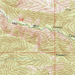 United States Geological Survey Boulter Peak, UT (1993, 24000-Scale) digital map