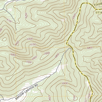 United States Geological Survey Boulter Peak, UT (2023, 24000-Scale) digital map