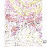 United States Geological Survey Bound Brook, NJ (1955, 24000-Scale) digital map