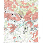 United States Geological Survey Bound Brook, NJ (1995, 24000-Scale) digital map