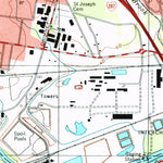 United States Geological Survey Bound Brook, NJ (1995, 24000-Scale) digital map