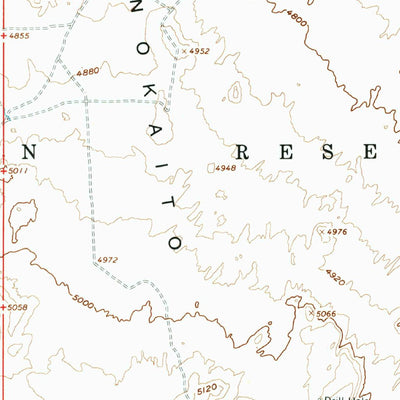 United States Geological Survey Boundary Butte, UT (1962, 62500-Scale) digital map