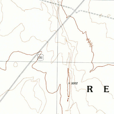 United States Geological Survey Boundary Butte, UT (1989, 24000-Scale) digital map