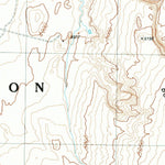 United States Geological Survey Boundary Butte, UT (1989, 24000-Scale) digital map