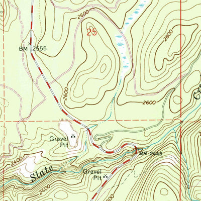 United States Geological Survey Boundary Dam, WA (1967, 24000-Scale) digital map