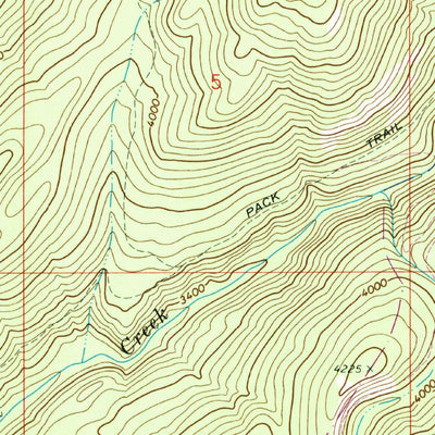 United States Geological Survey Boundary Dam, WA (1967, 24000-Scale) digital map
