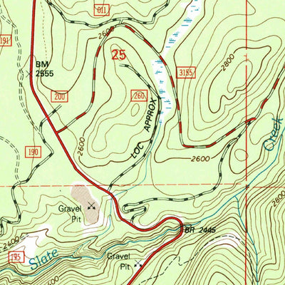 United States Geological Survey Boundary Dam, WA (1992, 24000-Scale) digital map