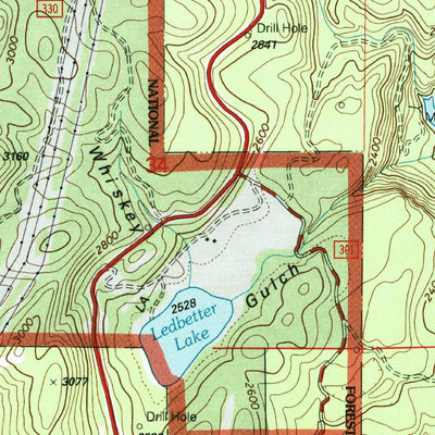 United States Geological Survey Boundary Dam, WA (1992, 24000-Scale) digital map