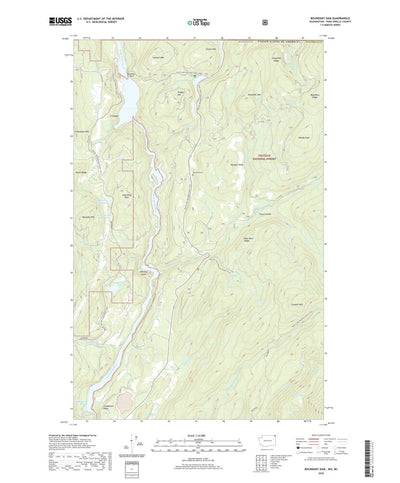 United States Geological Survey Boundary Dam, WA (2020, 24000-Scale) digital map