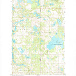 United States Geological Survey Boundary Lake, ND (1968, 24000-Scale) digital map