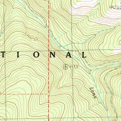 United States Geological Survey Boundary Mountain, WA (1983, 24000-Scale) digital map