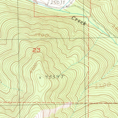 United States Geological Survey Boundary Mountain, WA (1983, 24000-Scale) digital map