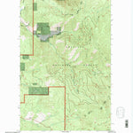 United States Geological Survey Boundary Mountain, WA (1992, 24000-Scale) digital map