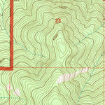 United States Geological Survey Boundary Mountain, WA (1992, 24000-Scale) digital map