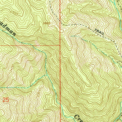 United States Geological Survey Boundary Peak, ID (1966, 24000-Scale) digital map