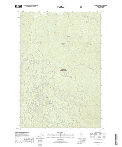 United States Geological Survey Boundary Peak, ID (2020, 24000-Scale) digital map