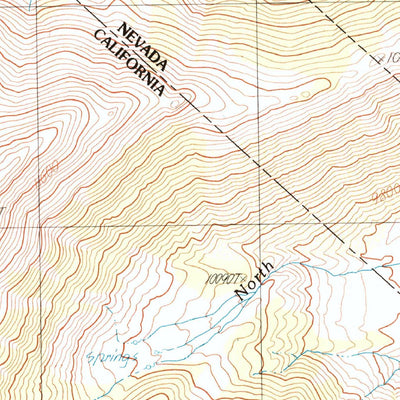 United States Geological Survey Boundary Peak, NV-CA (1987, 24000-Scale) digital map