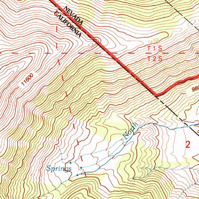 United States Geological Survey Boundary Peak, NV-CA (1994, 24000-Scale) digital map