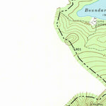 United States Geological Survey Boundary Pond, ME (1970, 24000-Scale) digital map