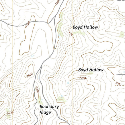 United States Geological Survey Boundary Ridge, ID (2020, 24000-Scale) digital map