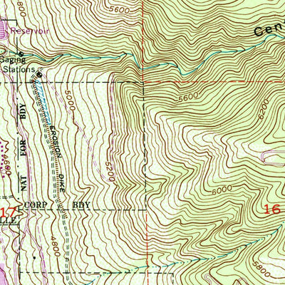 United States Geological Survey Bountiful Peak, UT (1952, 24000-Scale) digital map