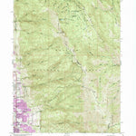 United States Geological Survey Bountiful Peak, UT (1952, 24000-Scale) digital map