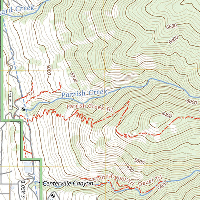 United States Geological Survey Bountiful Peak, UT (2023, 24000-Scale) digital map
