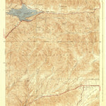 United States Geological Survey Bouquet Reservoir, CA (1937, 24000-Scale) digital map