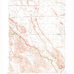 United States Geological Survey Bouquet Table, SD (1950, 24000-Scale) digital map