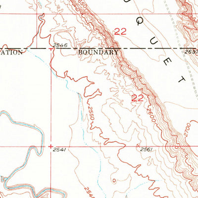 United States Geological Survey Bouquet Table, SD (1950, 24000-Scale) digital map