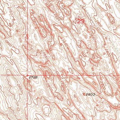 United States Geological Survey Bouquet Table, SD (1950, 24000-Scale) digital map