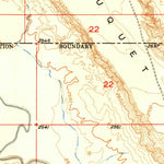 United States Geological Survey Bouquet Table, SD (1952, 24000-Scale) digital map