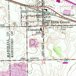 United States Geological Survey Bourbon, IN (1958, 24000-Scale) digital map