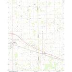 United States Geological Survey Bourbon, IN (2013, 24000-Scale) digital map