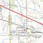 United States Geological Survey Bourbon, IN (2022, 24000-Scale) digital map