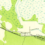 United States Geological Survey Bourg, LA (1932, 31680-Scale) digital map